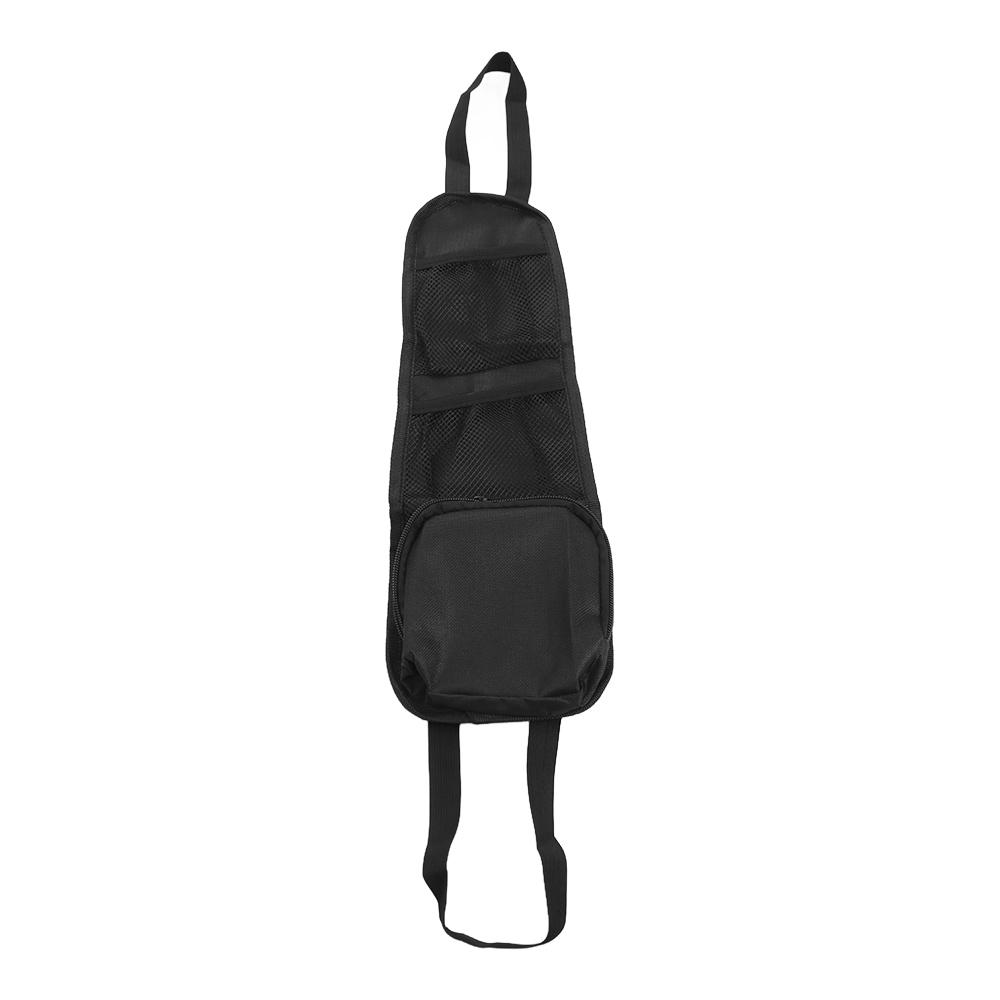 Hanging Mount Car Seat Side Organizer Mesh Pocket Car Seat Side Storage Bag  Front Seat