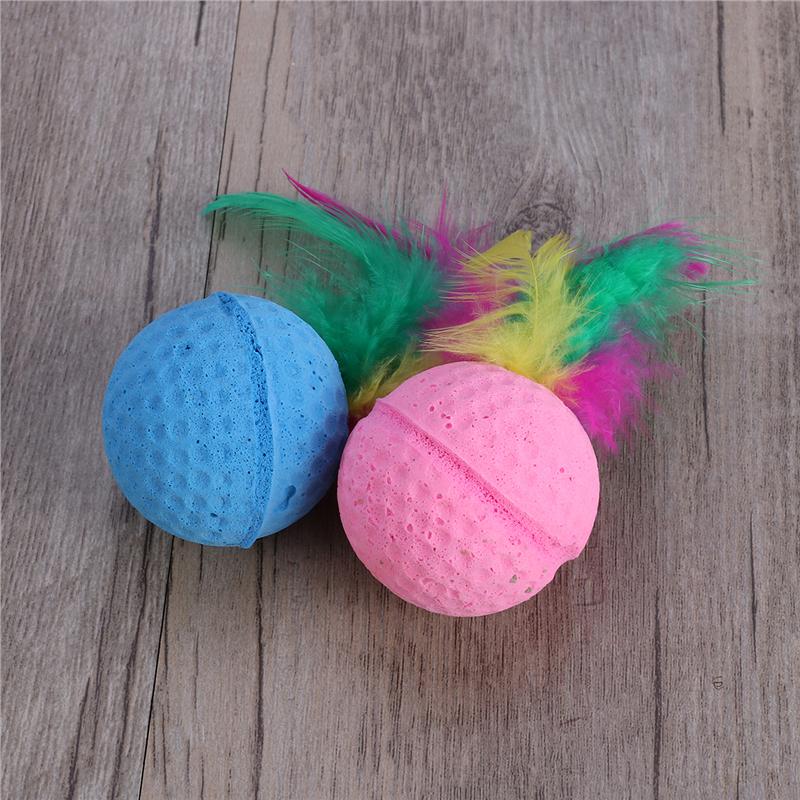 soft sponge balls for cats