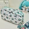 Anime Hatsune Miku Torba na bóle Kawaii Piórnik Kreskówkowy Uchwyt na artykuły piśmiennicze Torba Etui na długopisy Cosplay Artykuły szkolne dla uczniów Prezent