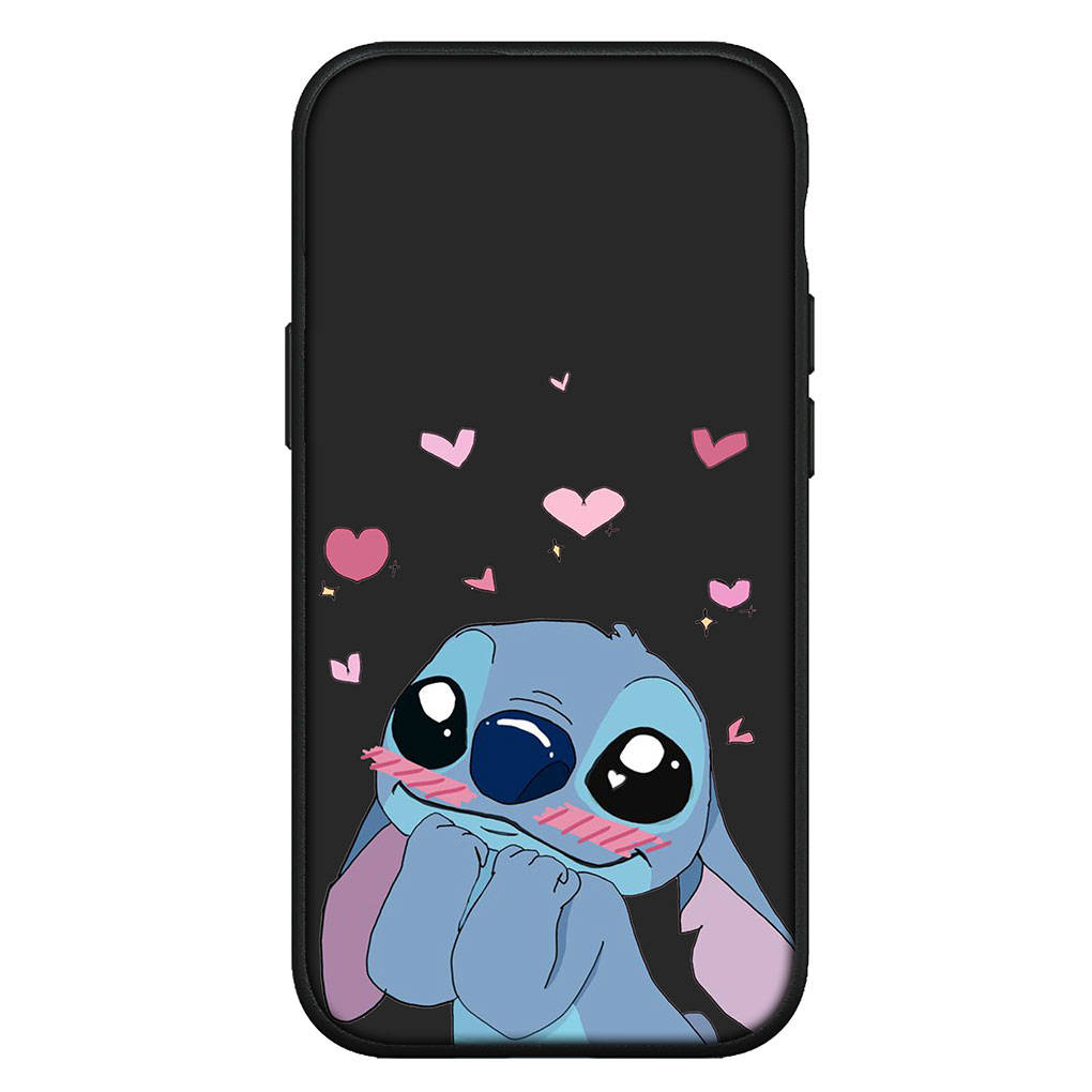Για iPhone 16 15 Xiaomi Redmi Note 13 12 11 Pro Max X 9 14 Plus XR Samsung Galaxy A15 S24 S23 Huawei OPPO Pink Blue Lilo Anime Stitch θήκη τηλεφώνου