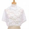 Women Veil 1-Tier Wedding Veil with Exquisite Lace Binding Romantic Bridal Headpiece for Church Ceremonies Engagement Banquets