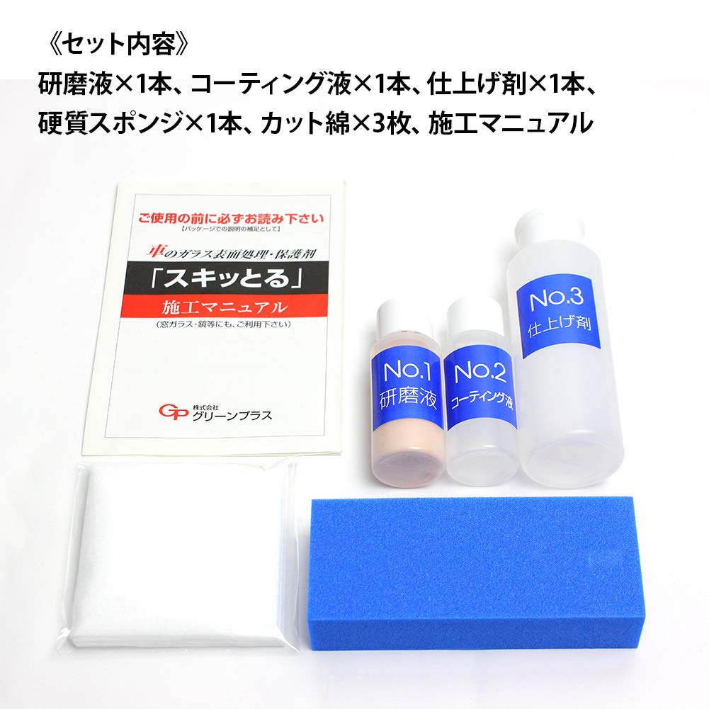 GP Coat Skittle Car eine beliebte Beschichtung für Fenster und Dieses spezielle Schleifmittel entfernt und andere verbessert die Sicht und weist Beschichtung ab,