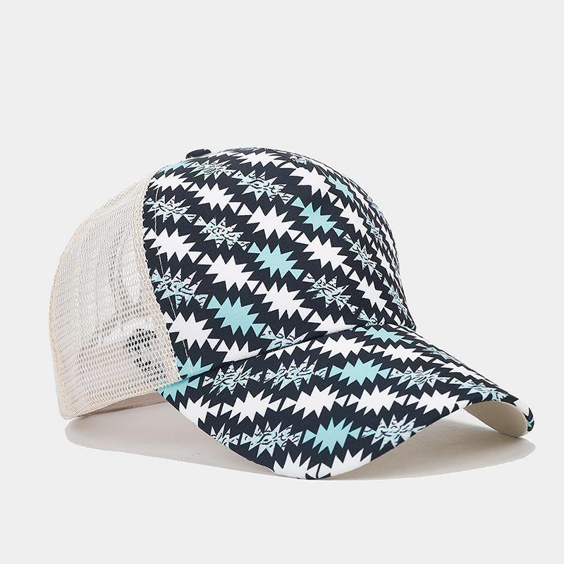 Cappellino da Baseball Estivo da Donna con Rete Traspirante in Poliestere per Protezione Solare Viaggi all'Aperto