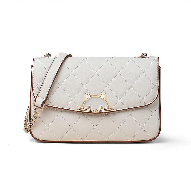 Bag Women'S Bag Fashion Messenger Bag Versatile Chain Bag Small Square Bag Birthday New Year'S Gift For Girlfriend And Wife