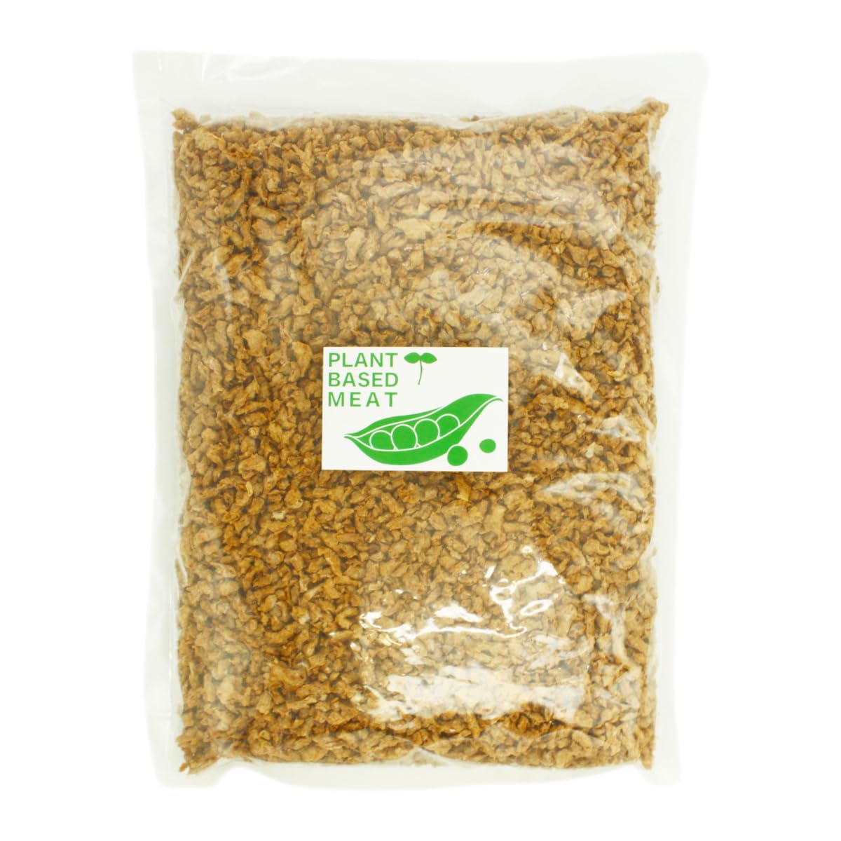 

LF (LF) Pea Meat, a plant-based meat made from peas, 1kg, vegan, vegetarian, gluten-free, and dried meat substitute