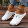 Fashion Women Slippers Large-sized Round-toe Slippers Fashion Lightweight Sandals Slides Women 2025 New Summer Thick-soled Shoes Women