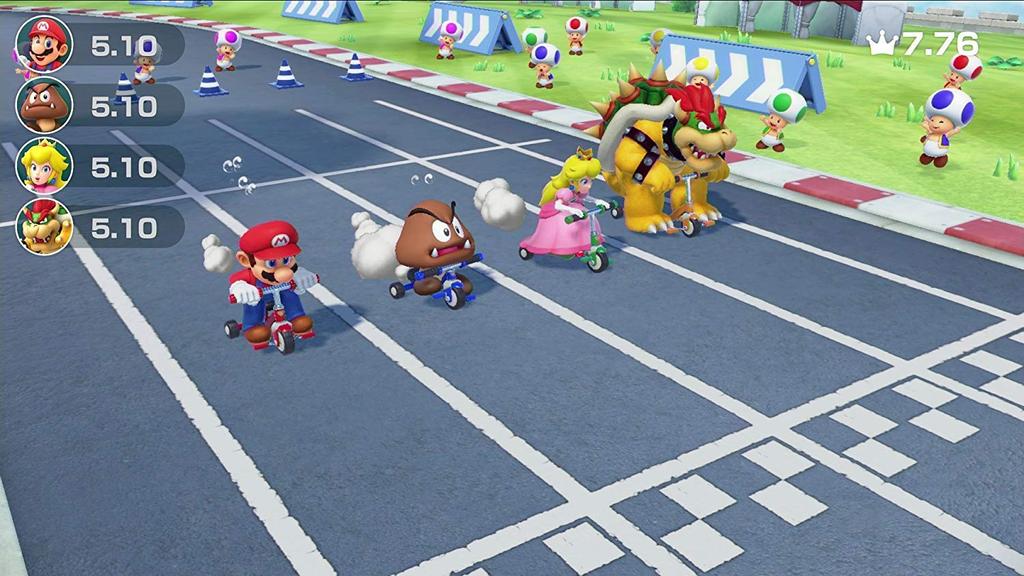 Super Mario Party Switch akryl nøkkelring - (original inkludert)
