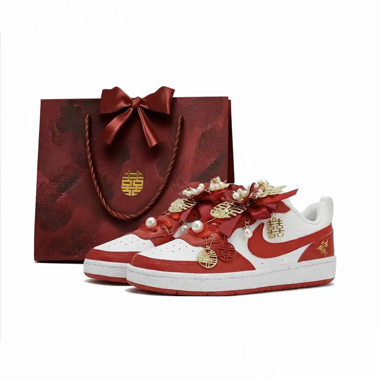 

Nike Court Borough Skateboard Shoes Unisex Low Top Red DV5456-137(Team2099-2) 39