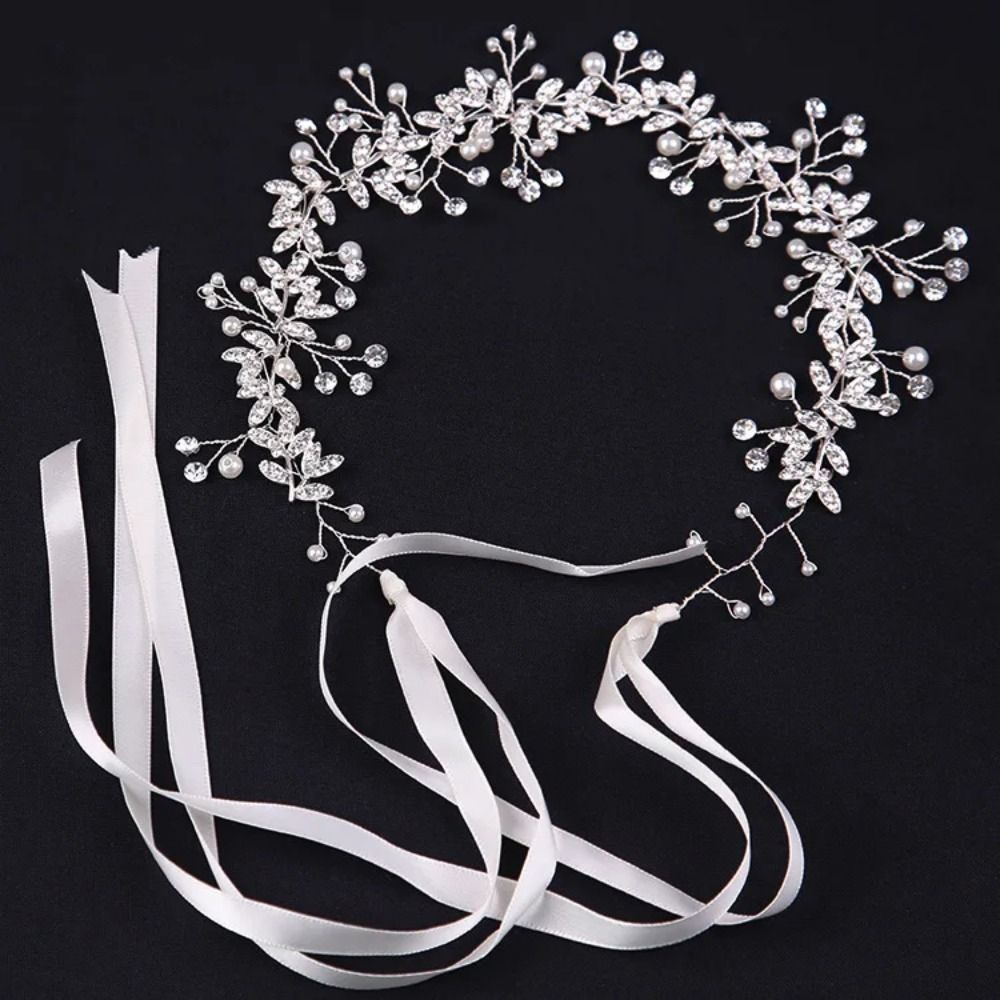 Sparkling Bridal Headband Gold/Silver Bridesmaid Headwear High-quality Hair Accessories Girls