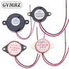 Wired Active Buzzer Assortment Kit 3-24V SFM-20B/SFM-27 (White/Black)/SHD4216  DC Continuous Sound for Alarm Systems & Arduino