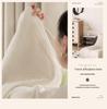 Tende oscuranti in ciniglia 2026: Jacquard Rose Crema Francese con Pizzo - Lussuoso Arredo Camera da Letto