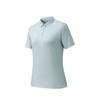 Short Sleeve Polo Shirt Summer 2026 Women Tops Dream-Shadow-Blue 962627109-4