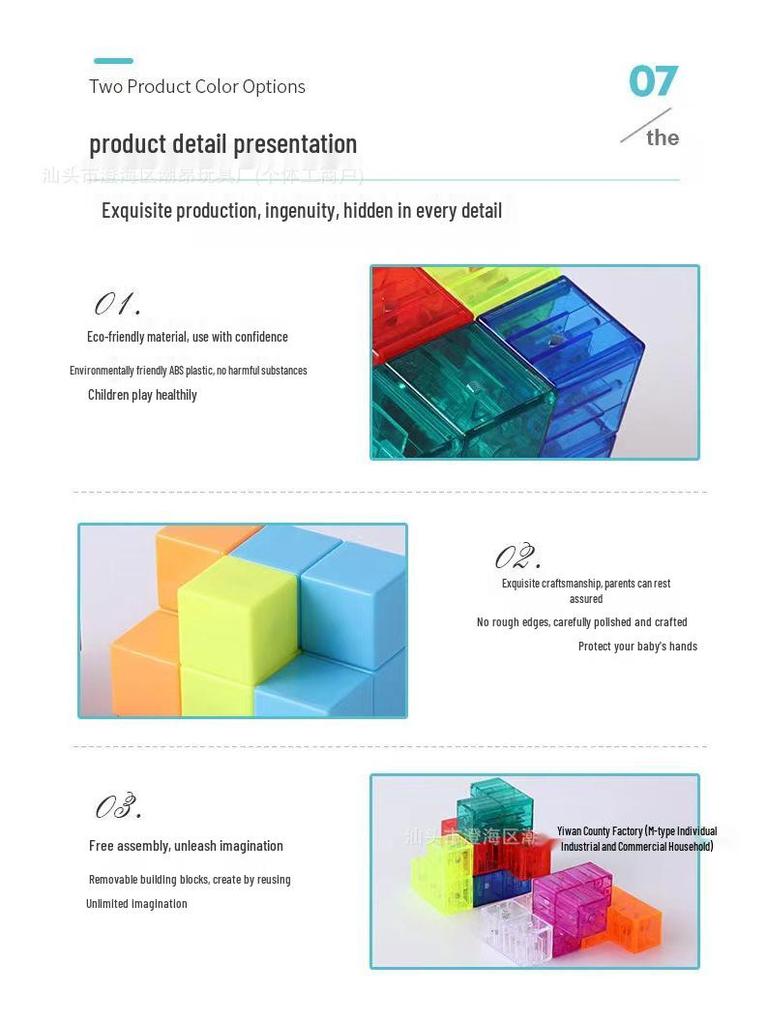 Magnetic Building Blocks: Magic Soma Cube Set for Kids