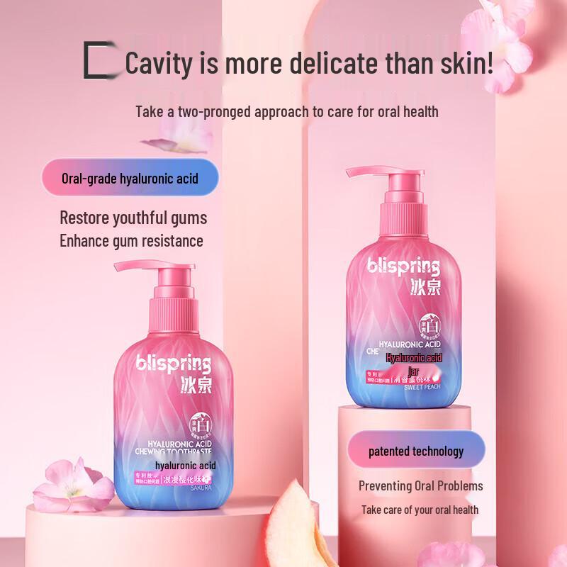 Ice Spring Hyaluronic Acid Toothpaste Duo