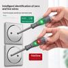 2-In-1 2Pc Screwdriver Electricity Detector High Torque Strong Magnetic Voltage Test Pen Screwdriver For Electricity Detection
