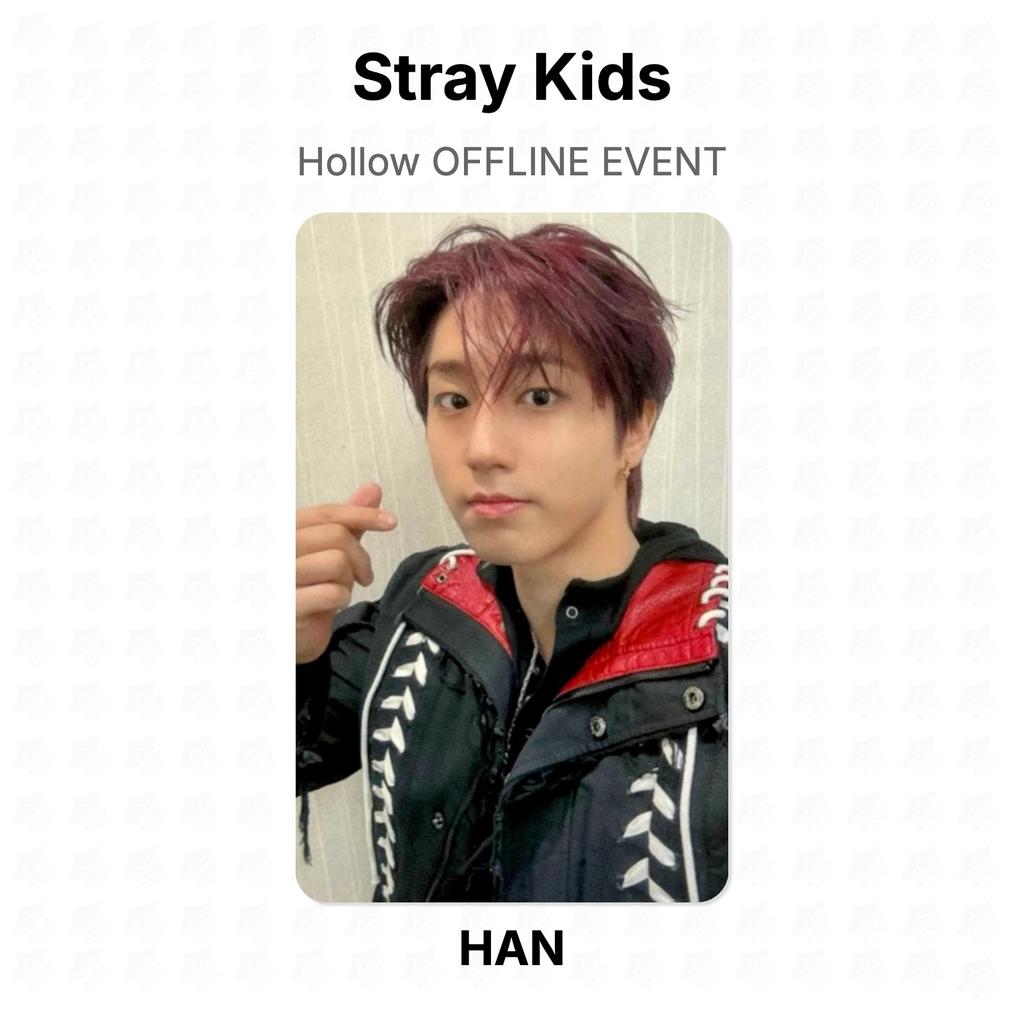 Stray Kids Fotomazo Oficial del Evento OFFLINE Hollow