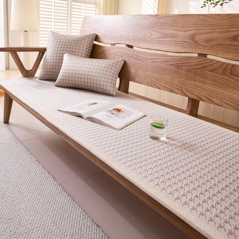 Summer Sofa Cushion Ice Silk Mat  New Cover All-Inclusive Universal Simple Modern Non-Slip Seat Cushion Cover Cloth