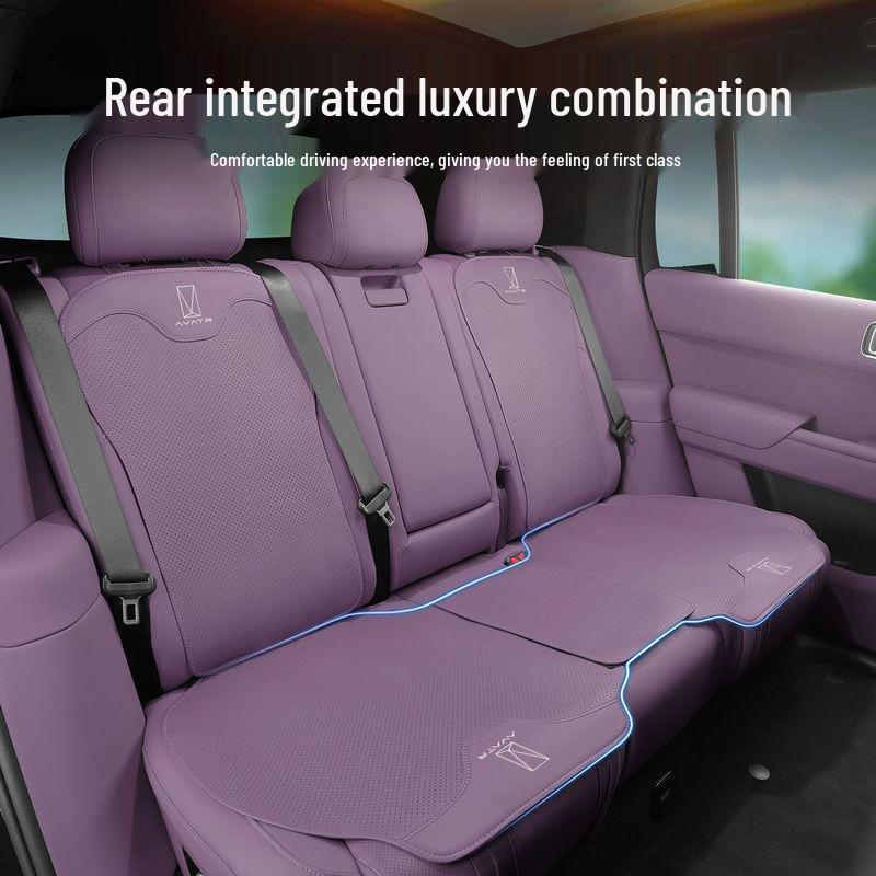 Breathable Car Seat Cover for Avatr 06/07/11/12 - All-Season, Ventilated, Universal Fit