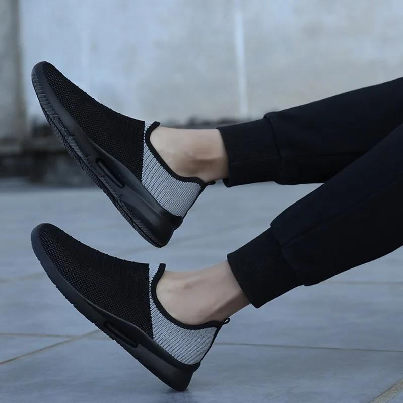 Damyuan Men Sneakers Loafers Slip on Casual Sports Shoes Comfortable Walking Luxury Male Business Shoe Driving Footwear