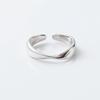 925 Silver Irregular Rings For Women Wedding Luxury Jewelry Accessories and Money 925 Jewellery