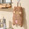 Cute Cartoon Hand Towel for Kids - Absorbent & Thick Hanging Towel for Kitchen or Bathroom