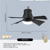 1pc Fan Lamp Ceiling Fan, Small Ceiling Fan To Replace Light Bulb, Bedroom, Kitchen, Living Room Ceiling Fan.