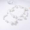Temperament Simple and Fashionable Ins Imitation Pearl Long Chain Can Be Stacked and Worn Alone Sweater Chain Necklace Women