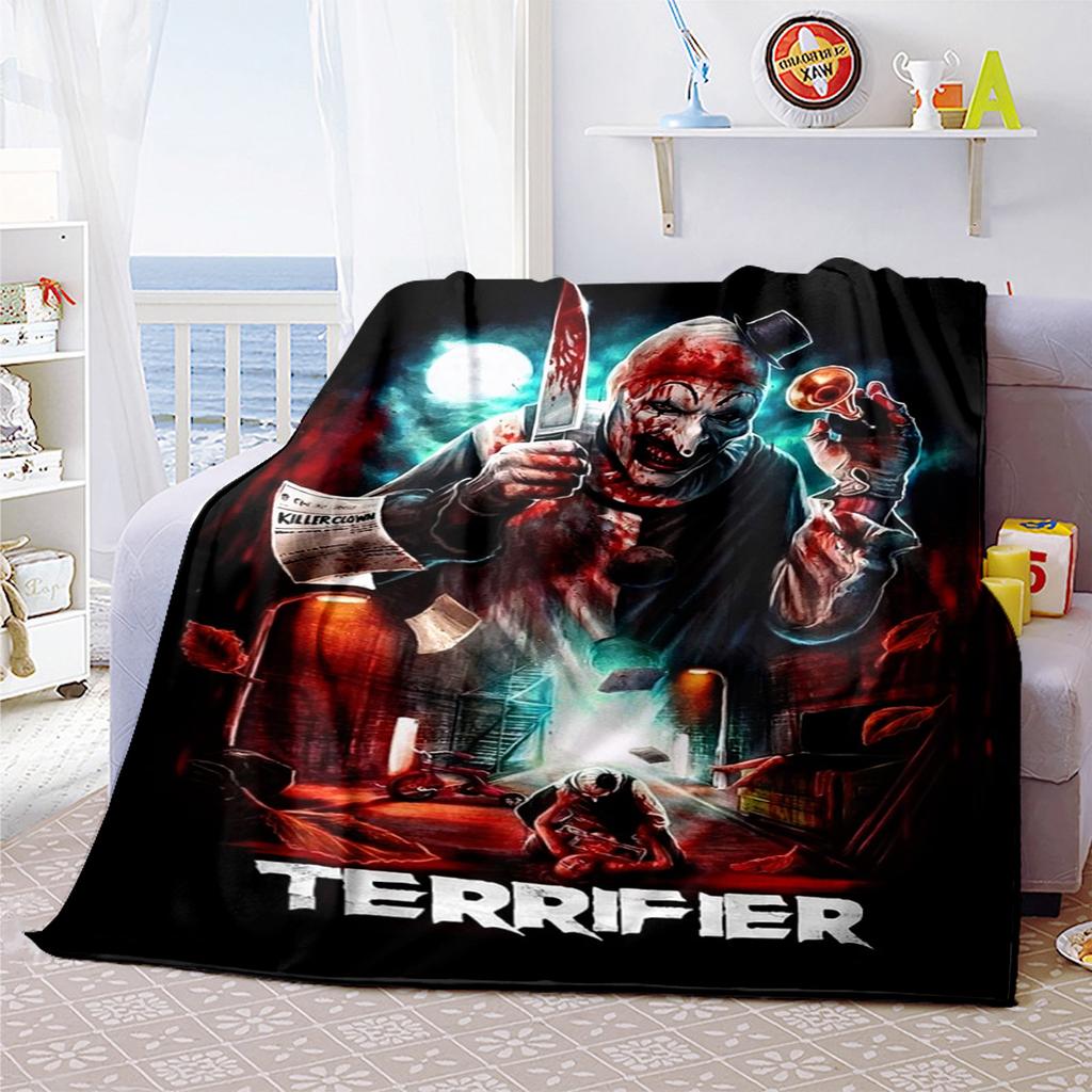 Captain Spauldings Museum Monsters Madmen Clown Blanket Perfect All Seasons Soft Comfortable Sofa Office Nap Travel Festive Gift