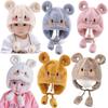 Plush Winter Baby Hat Thickened Kids Earflap Bonnet Cap Fashion Beanie Cap  for Children
