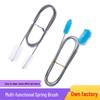 Multi-functional Stainless Steel Pipe and Hair Cleaning Brush
