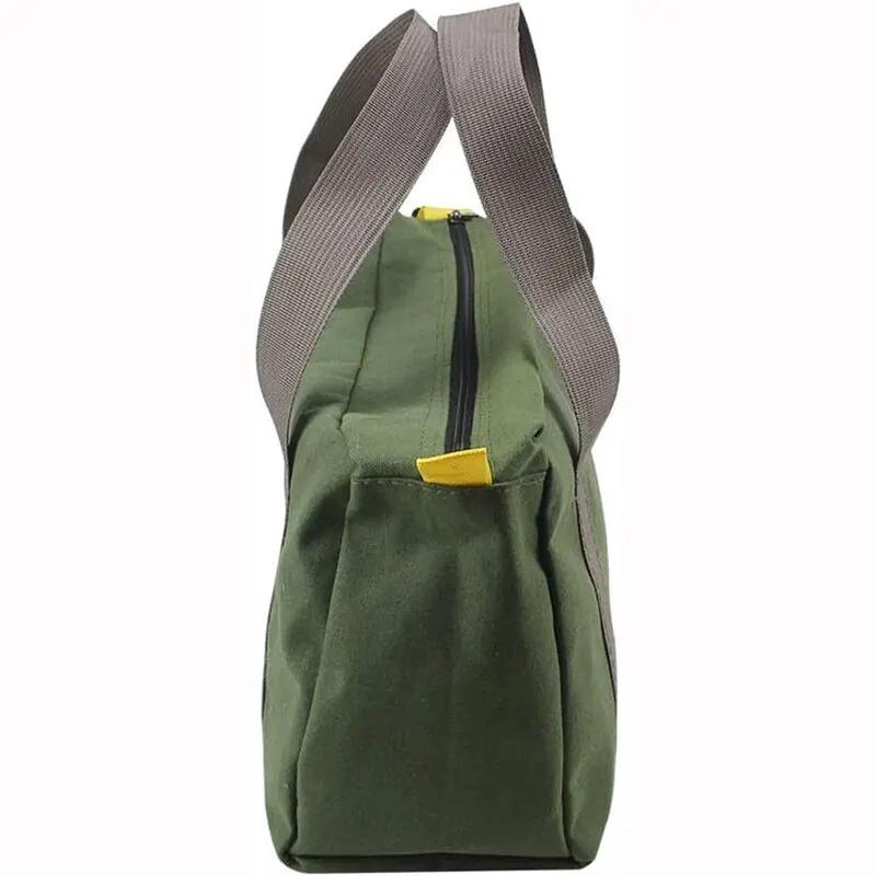 Maintenance Tool Bag Large Capacity Portable Strong Long-lasting Water Proof Multifunctional Storage Portable Canvas Tool Bag 1Pc