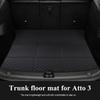 Tappetini personalizzati per auto per BYD yuan plus Atto 3 2022 2023 2024 Copertura in moquette Impermeabile Antiscivolo Protezione Accessori parti