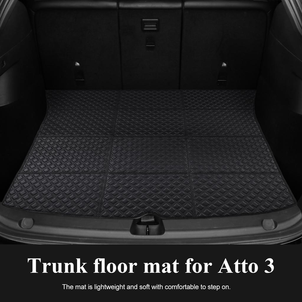 Tappetini personalizzati per auto per BYD yuan plus Atto 3 2022 2023 2024 Copertura in moquette Impermeabile Antiscivolo Protezione Accessori parti