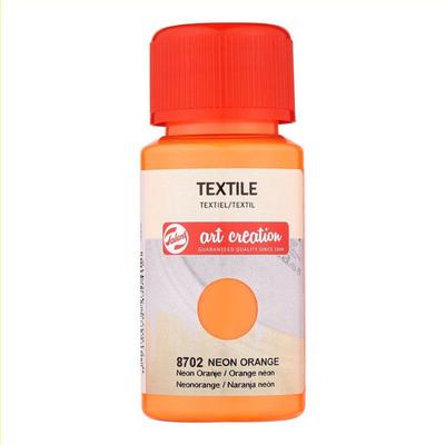 Paint for Textile - Neon Orange - Talens Art Creation - 50ml