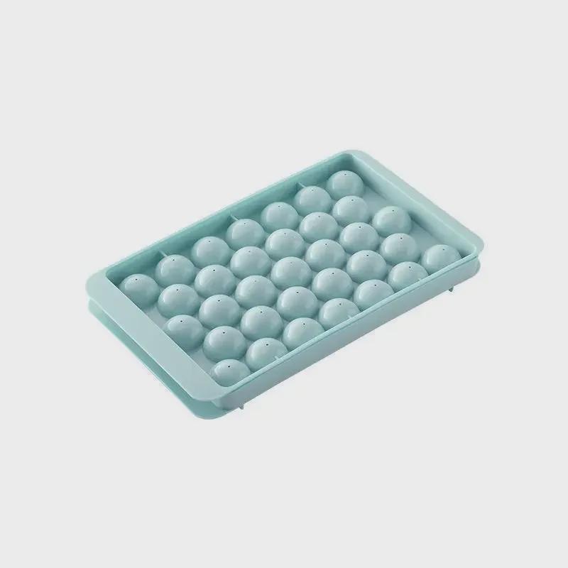 Homemade Spherical Ice Cube Mold with Lid - Creative Ice Tray