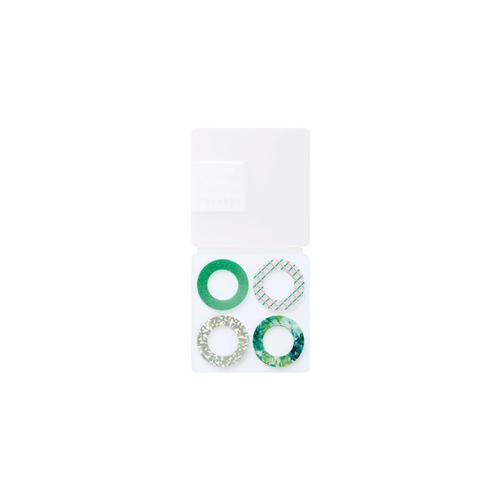 King Jim Seal Film Coffret Peacock Green COFW001 50mm x 10m Adhesive Labeling Tape