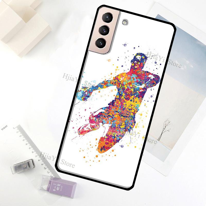 Handball Sport Case For Samsung Galaxy S23 Ultra Note 20 10 S9 S10 Plus S20 S21 FE S22 Ultra Phone Cover
