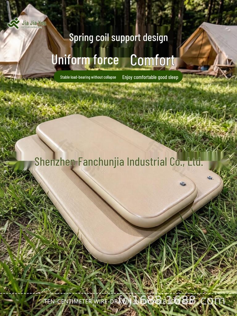 Aufblasbare Outdoor-Campingmatratze - Tragbares Luftkissenbett