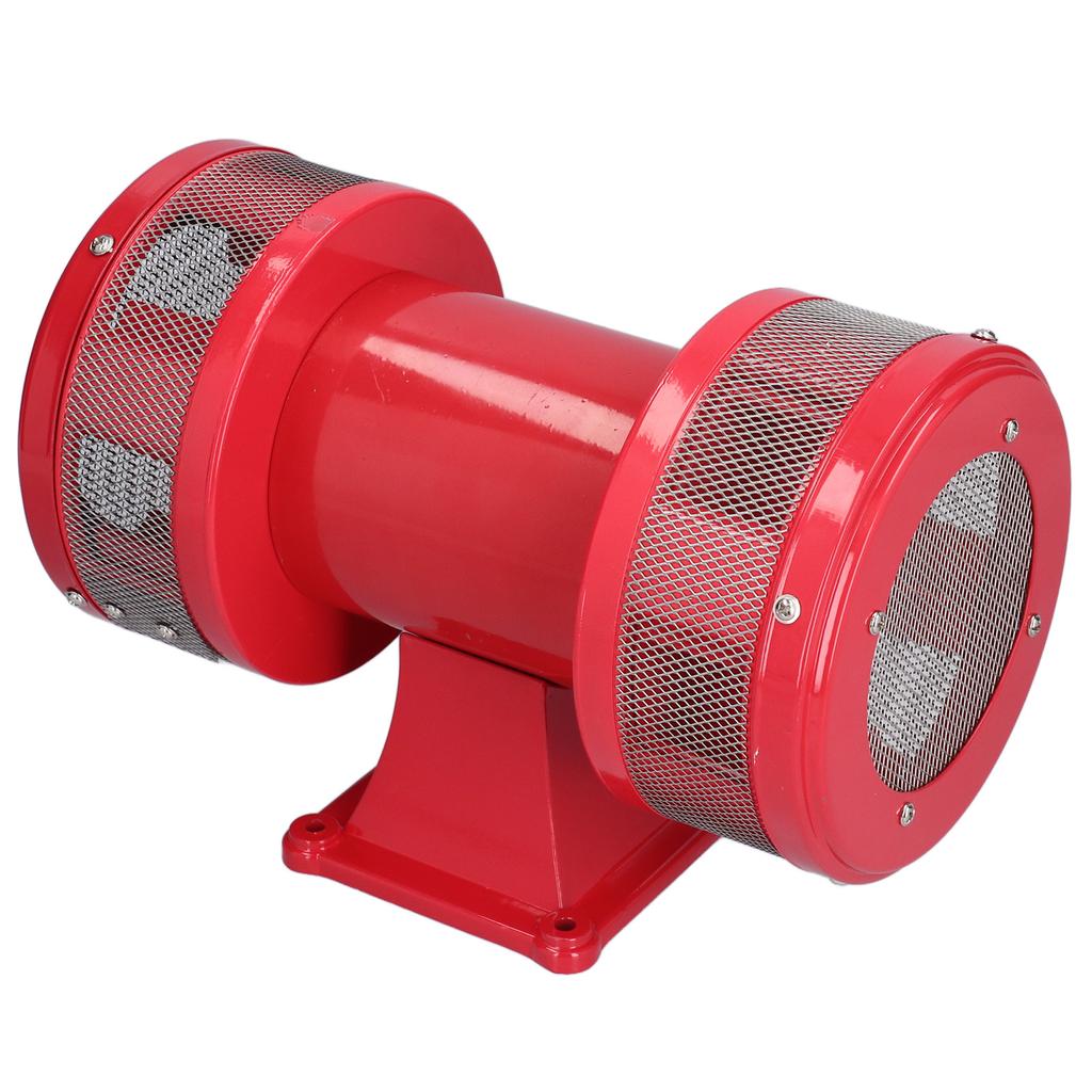 Motor Alarm Dual Way 135dB High Decibel Electric Air Raid Siren Screw Mounting AC 220V MS?590