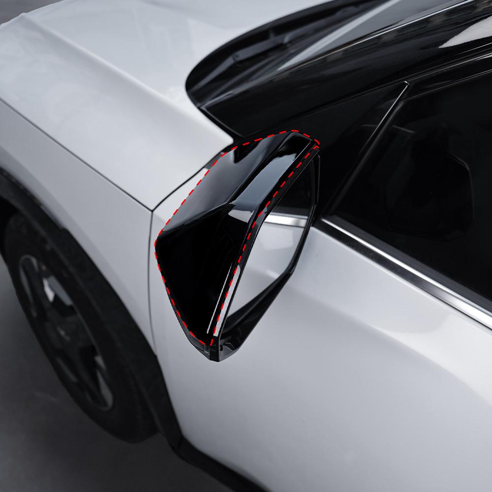 Car Rear View Mirror Cover Side Mirror Trim Frame ABS Material Suitable For KIA EV5 2024-2025 Auto Exterior Accessories LHD/RHD
