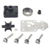 Water Pump Impeller Rebuild Kit Compatible with Yamaha 2 4 Stroke 9.9HP 15HP Marine Outboard Motor Replaces 63V-W0078-00