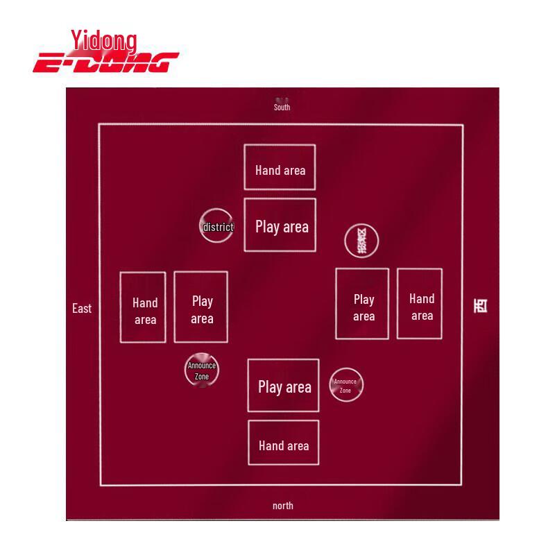 Yidong Thickened Waterproof Square Table Mat 60x60 CM