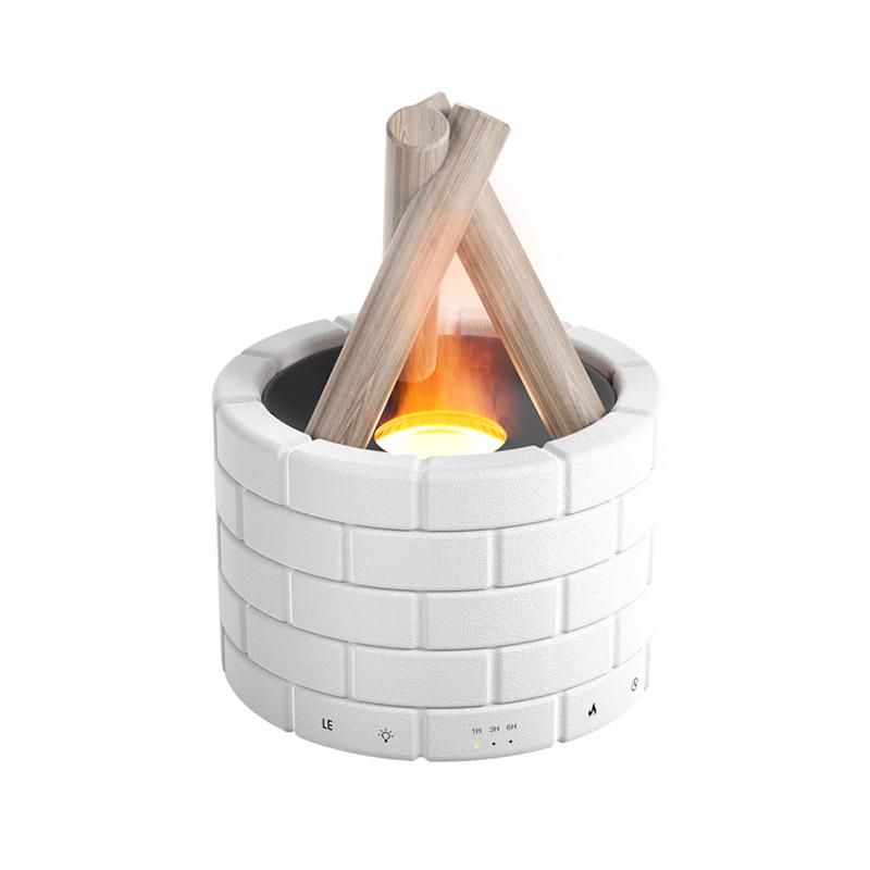 Bonfire Flame Aroma Diffuser: Creative Atmosphere Light & Humidifier for Home or Office