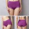 Mid-High Waist Women's Panties Lace Breathable Plus Size Women's Triangle Pants Underwear Briefs