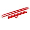 Car Hood Sticker Waterproof   Door Side Skirt Racing Stripe Stickers Car Body Decal