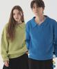 PIANER [2 Pack] Open Collar Oversized Hacci Knit (5 Colors)