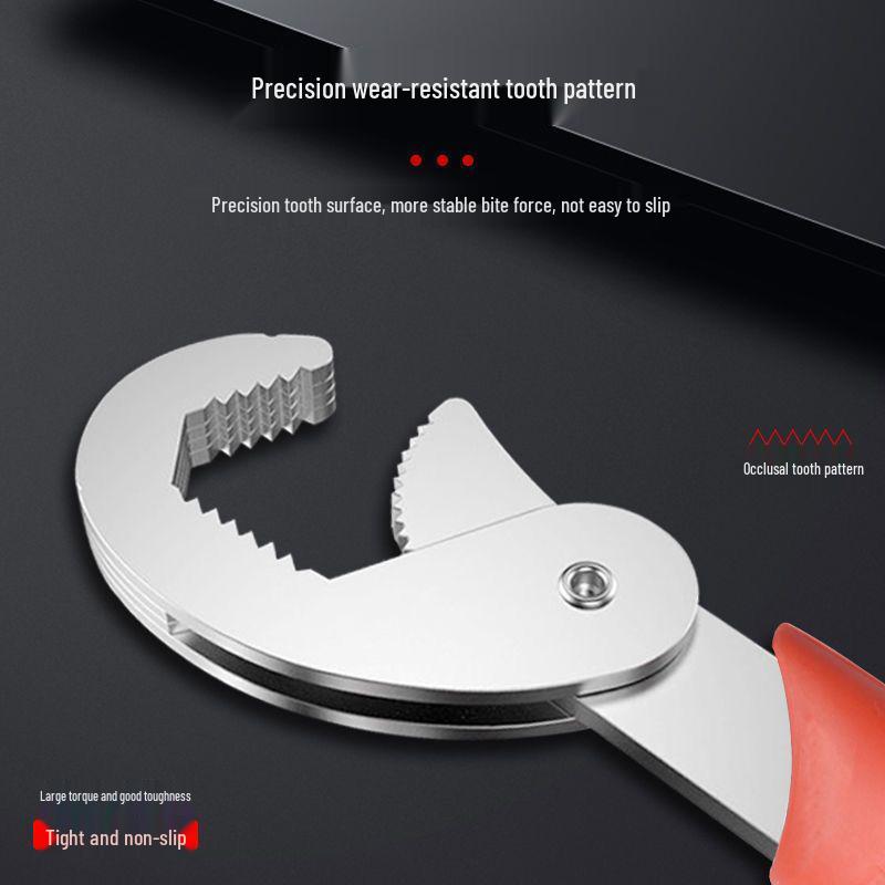 Dual Universal Adjustable Quick-Open Wrench Set