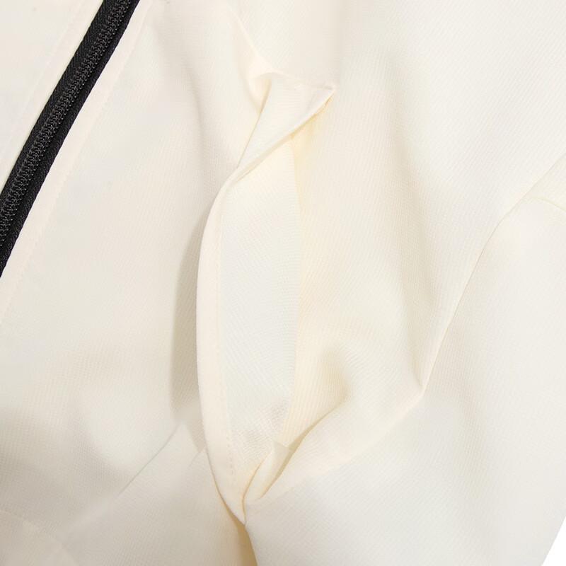 Nike Jacket Kids Solid Color Zipper Hooded Casual Kids jackets White DO7095-113