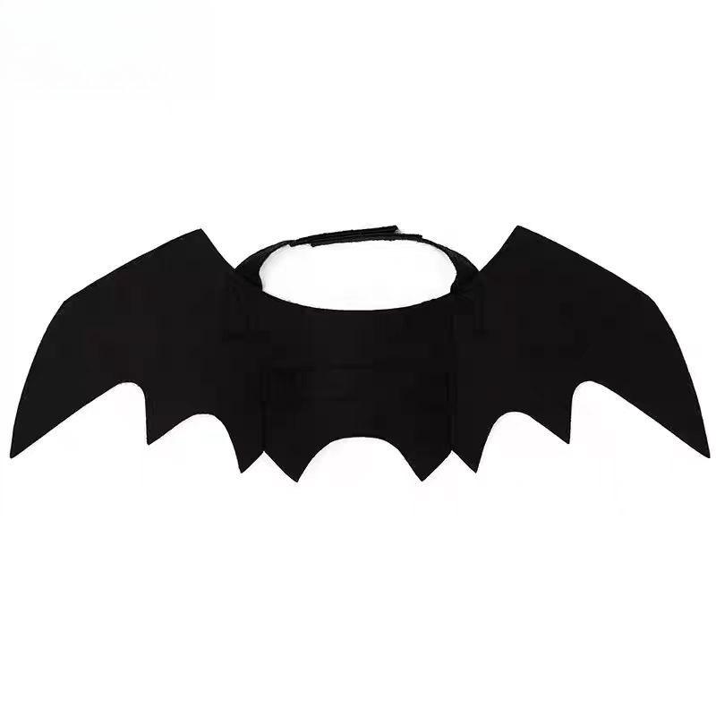 Pet Bat Wings Adjustable Costume, Soft Polyester Material, Cute Cosplay Outfit for Cats Small Dogs Halloween Party