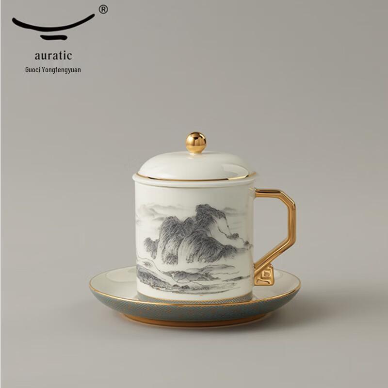 Auratic A Thousand Miles of Rivers and Mountains Ceramic Tea Set